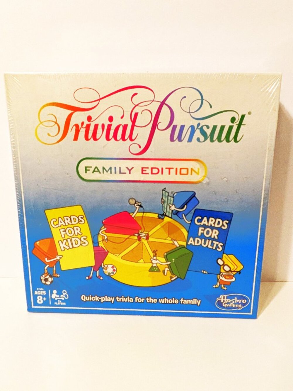 Trivial Pursuit Family Edition New & Sealed Board Game Hasbro 2017 Ages 8+